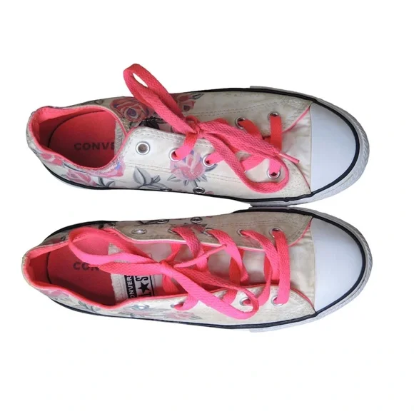 Converse Chuck Taylor All Star Pretty Strong Kids Low Top Sneakers Shoes US 4 - Picture 5 of 8